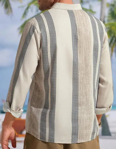 Alfred - Herren Hemd Streifen Modern