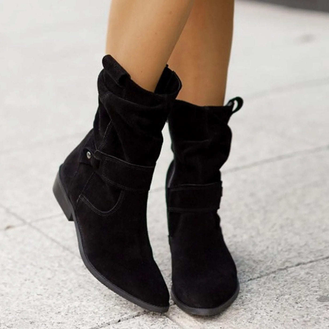 Lendina - Wildleder Stiefel Damen