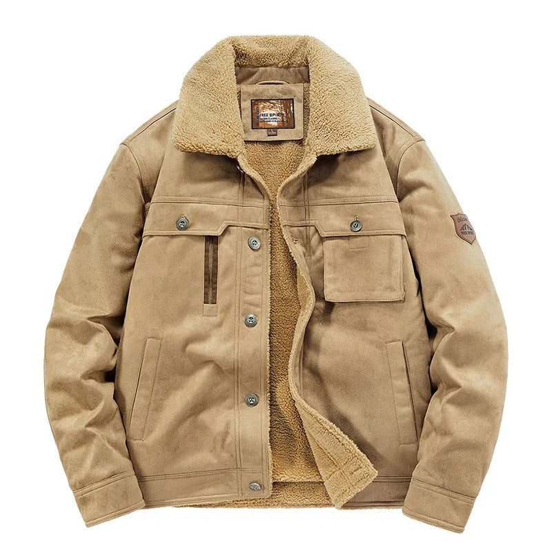 Barun - Casual Jacke mit Samt-Innenfutter