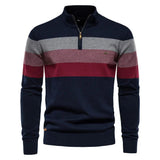 Neuhaus - Stilvoller Pullover mit Stehkragen in Marineblau