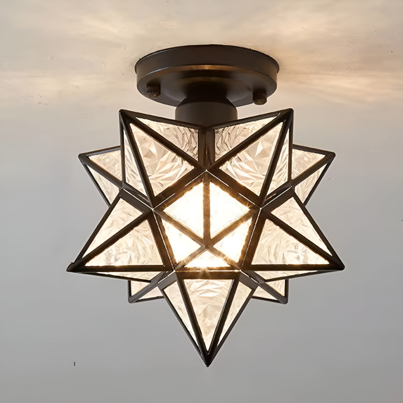 HaloStar Light - Elegante LED-Decken-Sternen-Licht