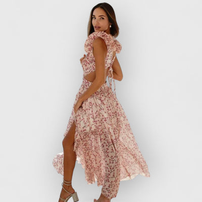 Fatima | Elegantes Rüschenkleid