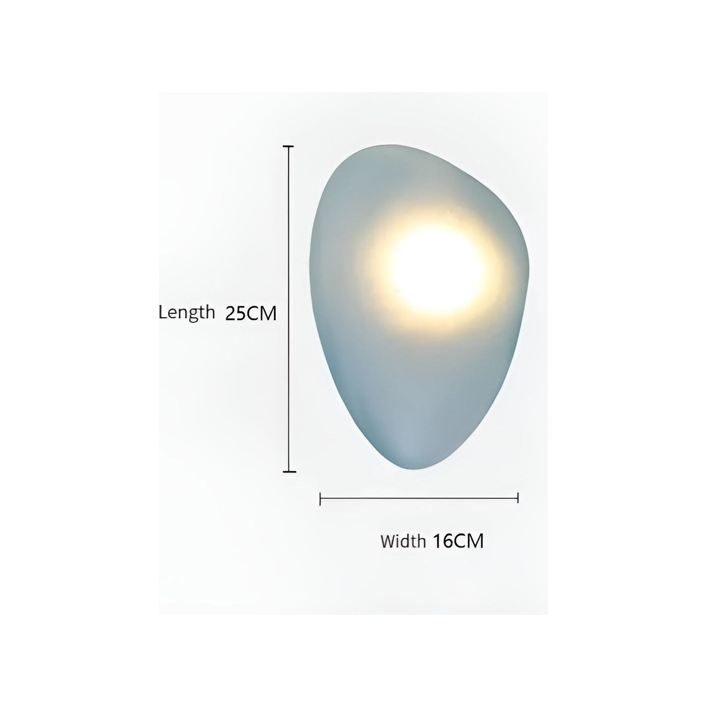 AuroraGlass Light - Nordische Glasmalerei-Wandleuchte