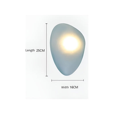 AuroraGlass Light - Nordische Glasmalerei-Wandleuchte