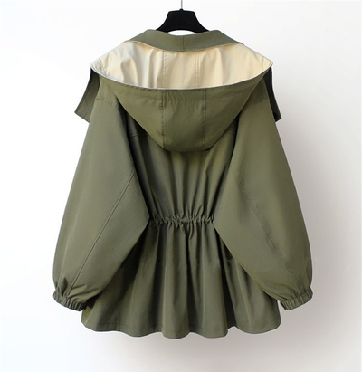 Jamaica - Grüner Eleganter Trenchcoat