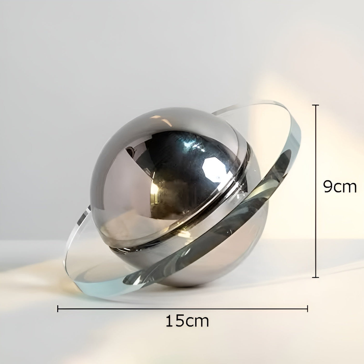 CrystalAxis Ornament - Dekoratives Kristall-Planeten-Ornament