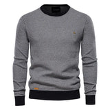 Steinmann | Herrenpullover mit Rautenmuster in Schwarz