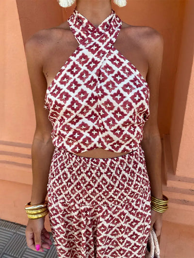 Mickay - Elegantes, gerafftes Midi-Kleid mit schulterfreiem