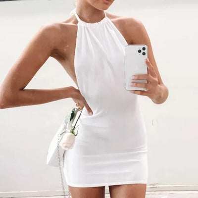 Anna – Rückenfreies Bodycon Minikleid