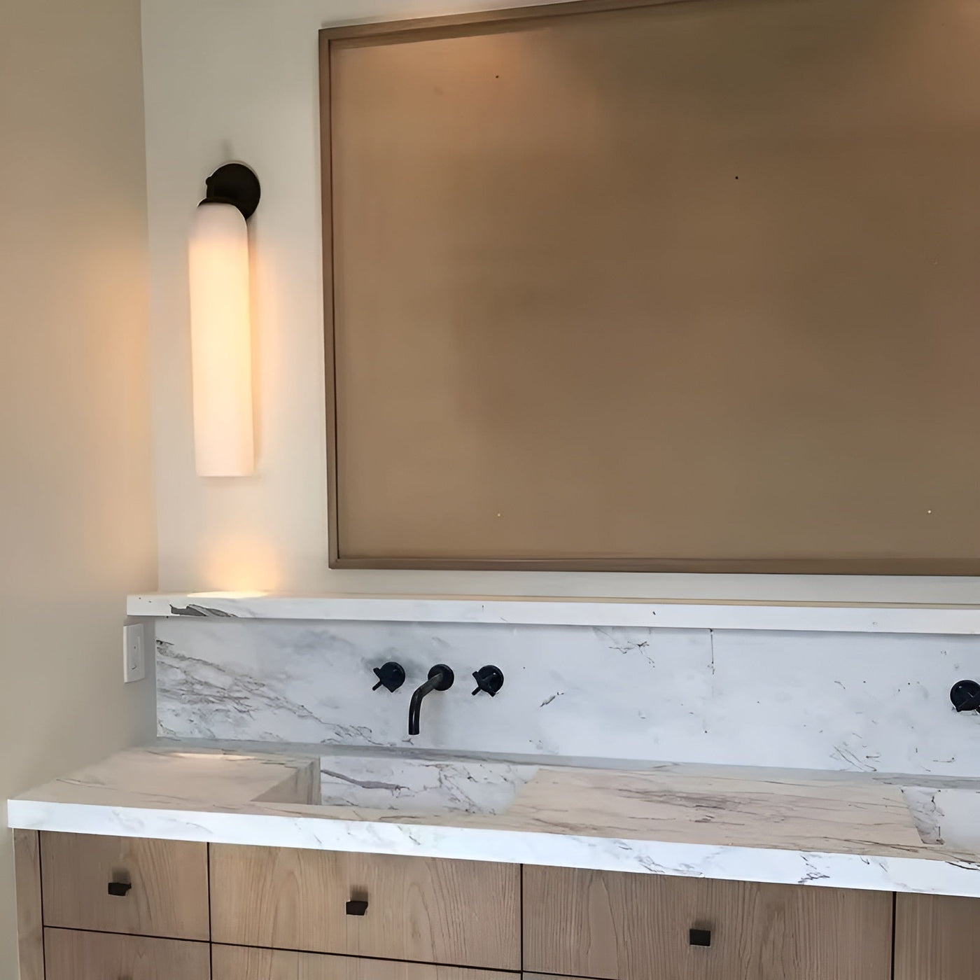 LustraGlow Light - Moderne LED-Wandleuchte für die Wandmontage aus Glas