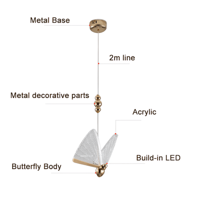 SCHMETTERLING PENDANT CHANDELIER | DECKENBELEUCHTUNG