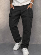 Hiskia - Westfield Baumwoll Cargo Hose in Schwarz
