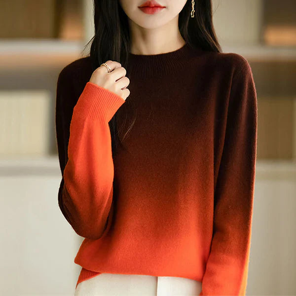 ZELDA - PULLOVER MIT OMBRÉ-EFFEKT
