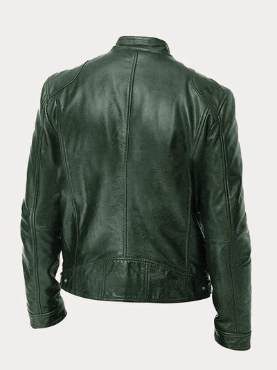 Vaznea | Lässige Lederjacke
