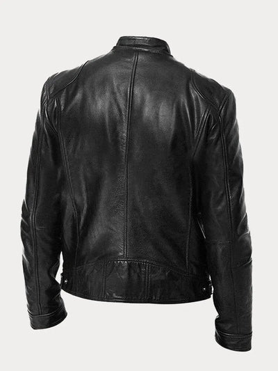 Vaznea | Lässige Lederjacke