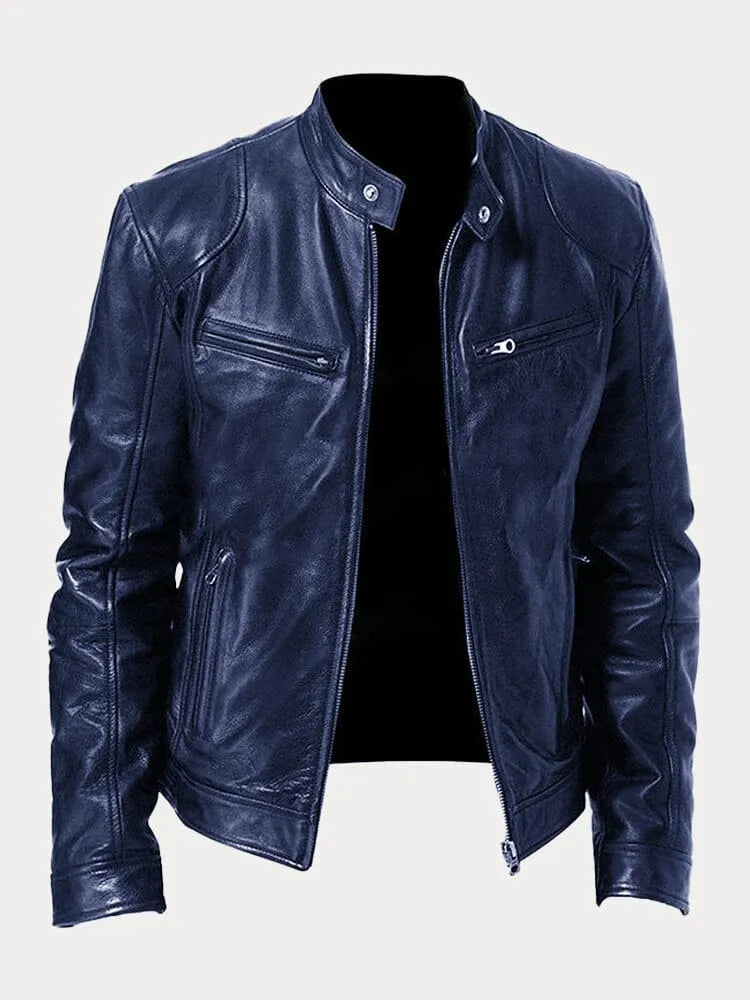 Vaznea | Lässige Lederjacke