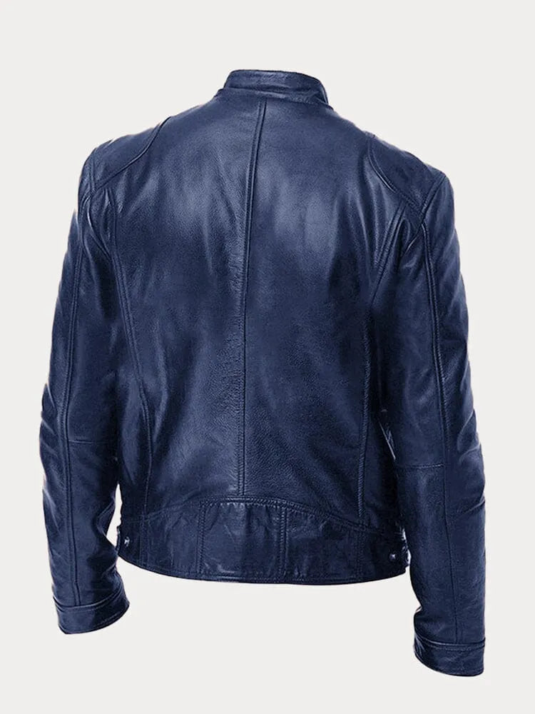 Vaznea | Lässige Lederjacke