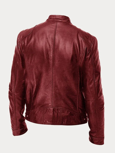 Vaznea | Lässige Lederjacke