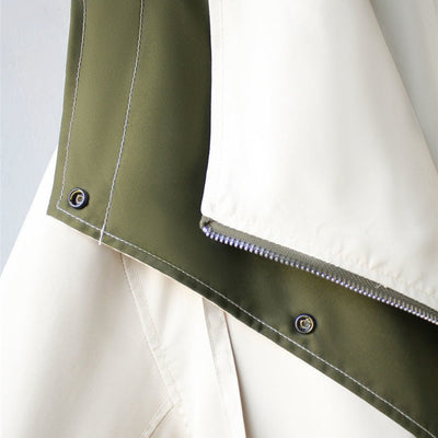 Jamaica - Grüner Eleganter Trenchcoat