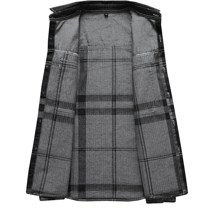 Ranger Karo-Denimjacke