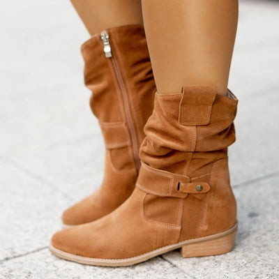 Lendina - Wildleder Stiefel Damen