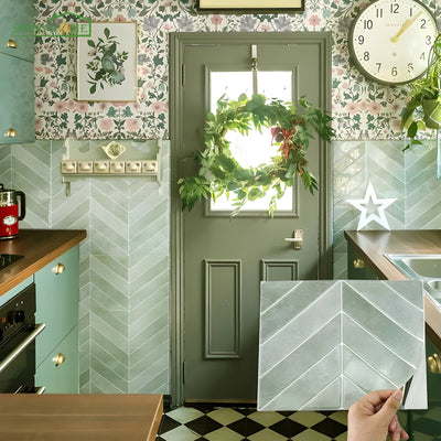 SnapDecor Fliesen – 3D Selbstklebende Wandfliesen