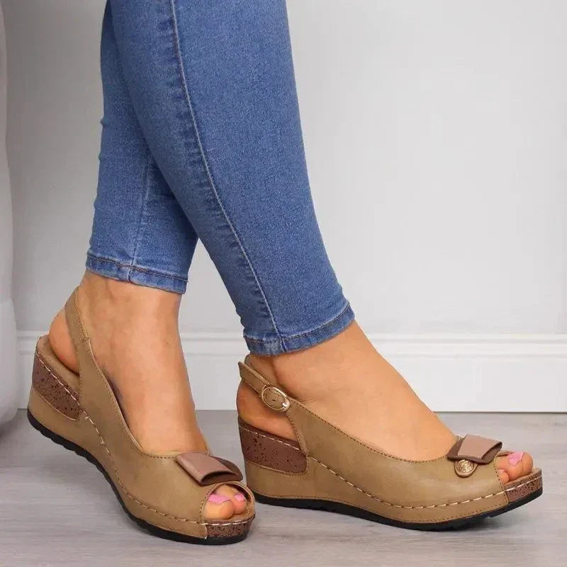 Valérie | Orthopädische Sandalen mit Stützsohle