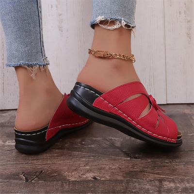 Luciana - Plateau Keilsandalen mit Cut-Outs