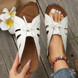 Shiloha™ - Bequeme Sommer-Sandale in Weiß