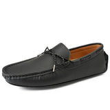 Henrik | Herren Wildleder Loafer Handgefertigt Elegant in Schwarz