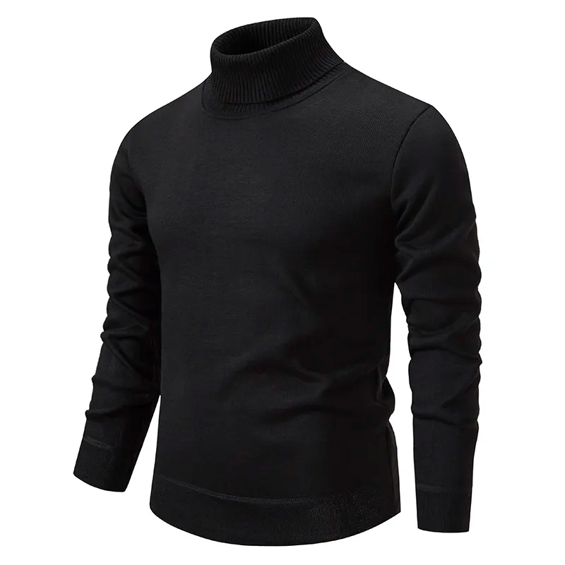 Luigi - Herren Rollkragenpullover für kühlen Komfort