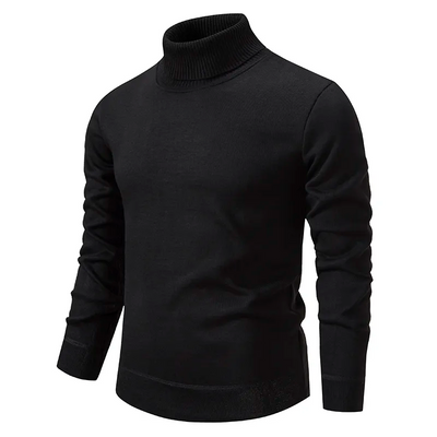 Luigi - Herren Rollkragenpullover für kühlen Komfort