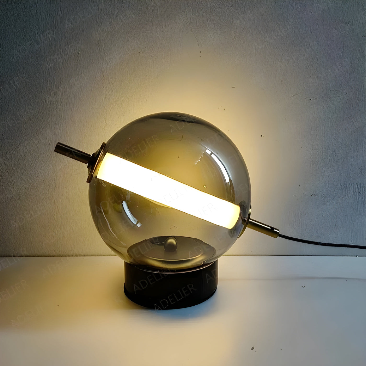 BrightSphere Lamp - Retro-Stil Runde Glaskugellamp