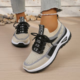 Movelle™ Sneaker mit Extrem Leichtem Tragegefühl und Atmungsaktivem Komfort in Beige mit Schwarz