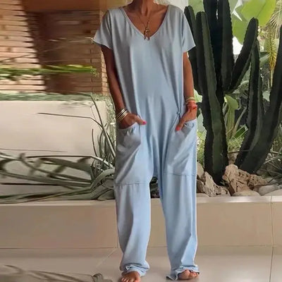 Anastasia - Lässiger Overall mit Gürtel