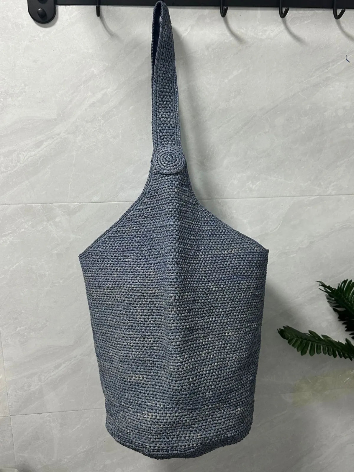 Boho Strohtasche Damen – Handgefertigte Strandtasche Sommer 2025 Shopper