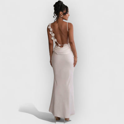 Romina | Romantisches Rückenfreies Kleid