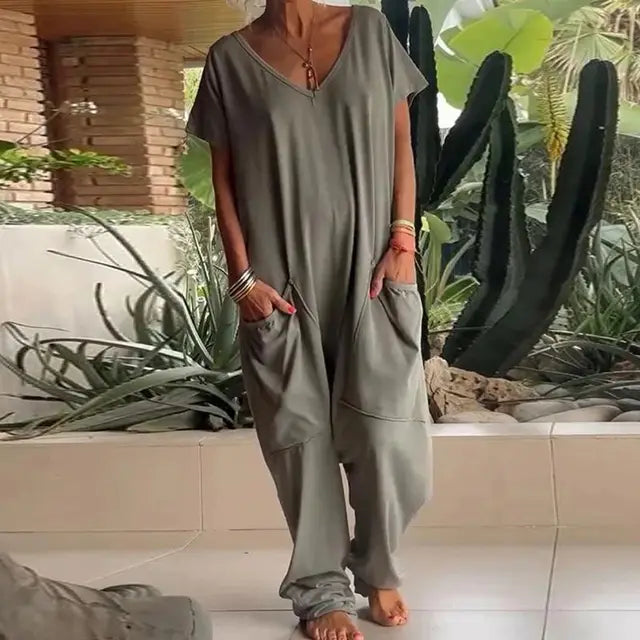 Anastasia - Lässiger Overall mit Gürtel