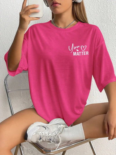 Mara™ – Du Zählst Oversized T-Shirt