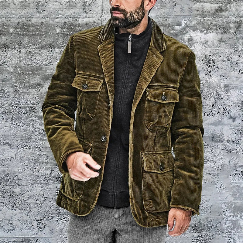 Kasparas - Warme Cordjacke für Herren