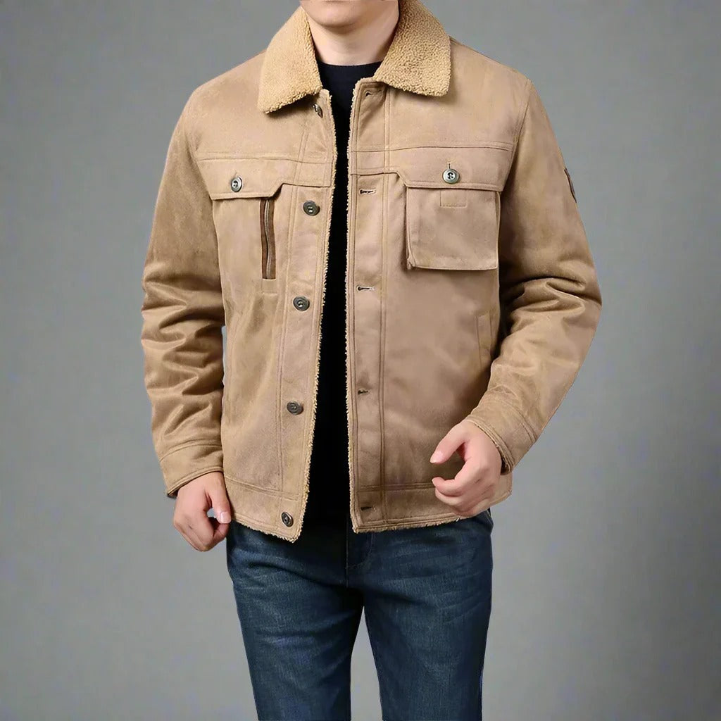Barun - Casual Jacke mit Samt-Innenfutter