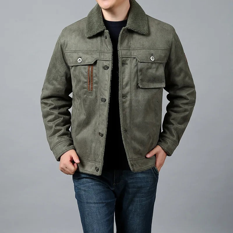 Barun - Casual Jacke mit Samt-Innenfutter