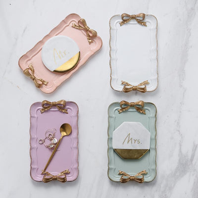 Schleifen-Resin-Serviertablett