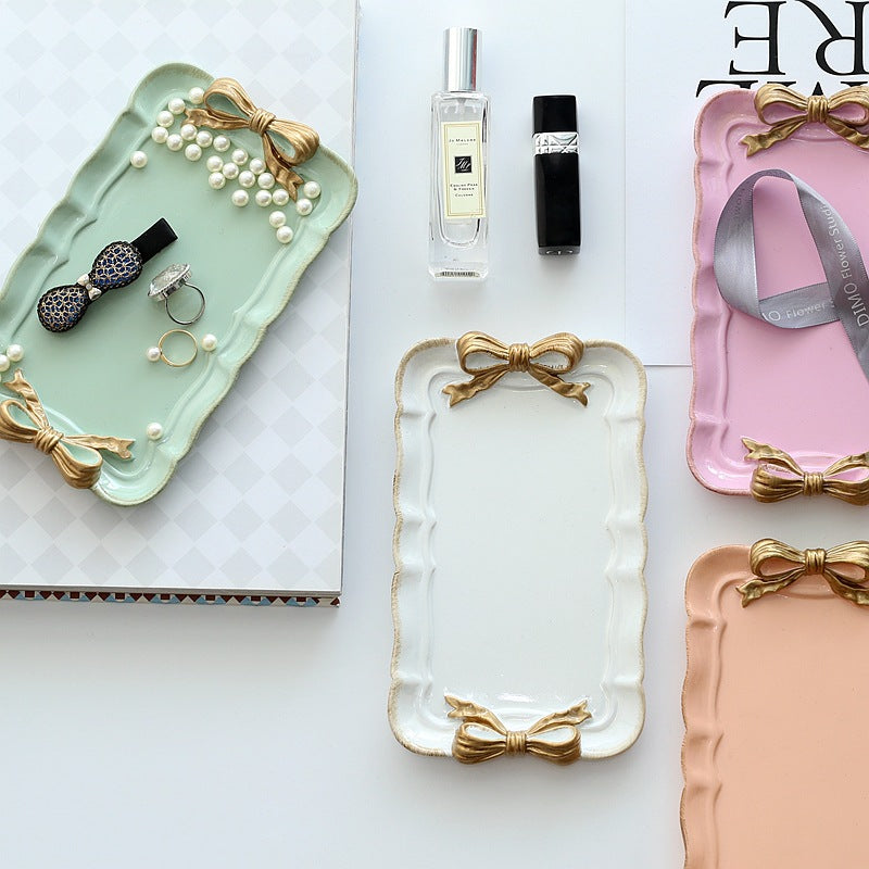 Schleifen-Resin-Serviertablett