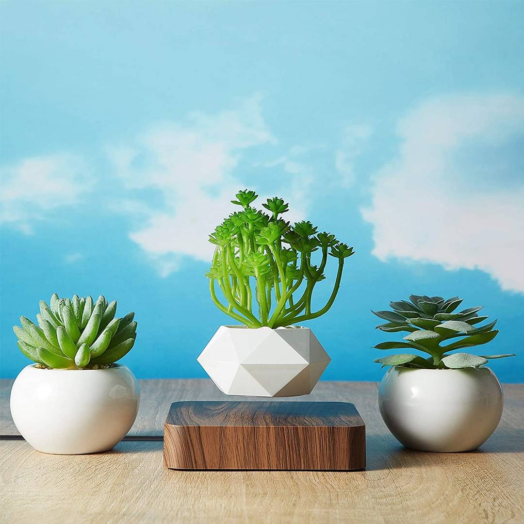 Schwebender Luft-Bonsai-Topf – Magnetischer Schwebetopf