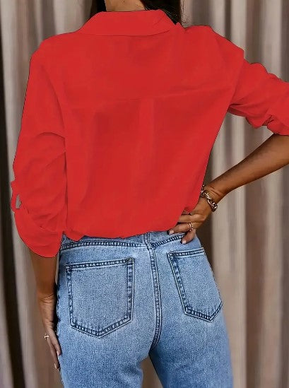 Damen-Button-down-Hemd