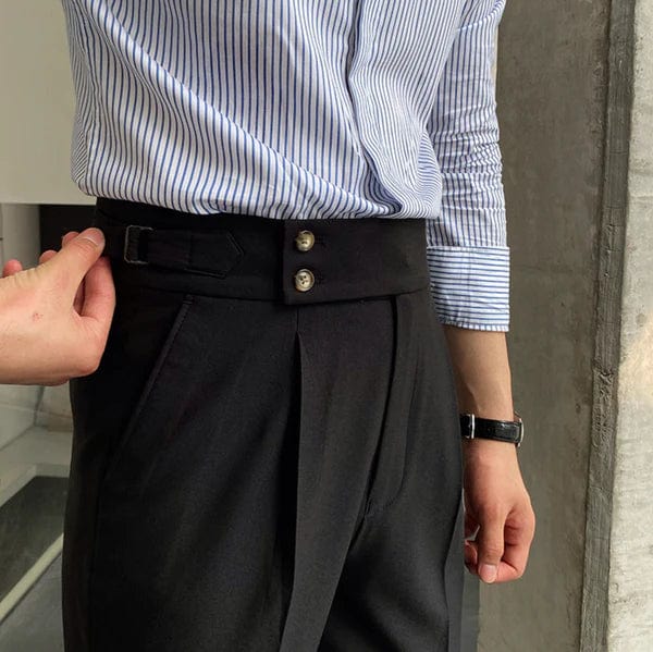 Alexis - Verstellbare Chinohose im Brit-Chic
