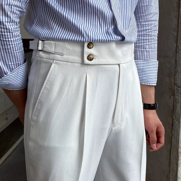 Alexis - Verstellbare Chinohose im Brit-Chic