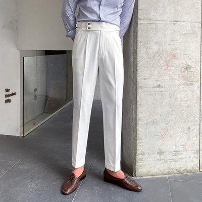 Alexis - Verstellbare Chinohose im Brit-Chic