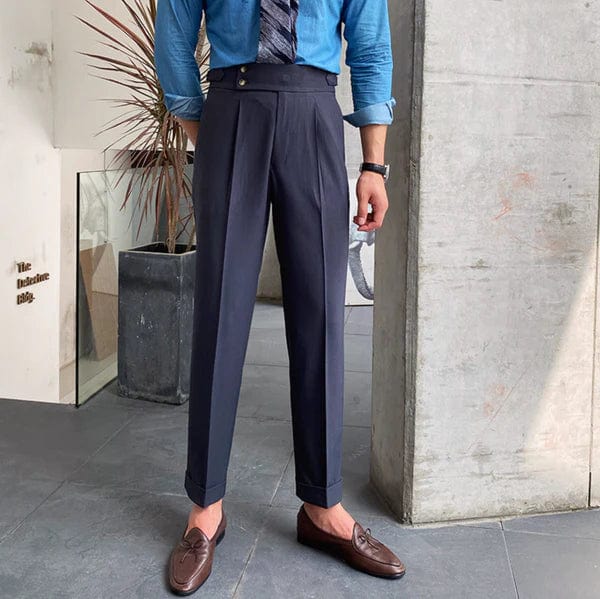Alexis - Verstellbare Chinohose im Brit-Chic